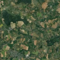 Vue aérienne des environs de Camping à Joué-en-Charnie