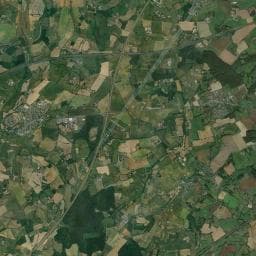 Vue aérienne des environs de Aire de service camping-car La Devaisière