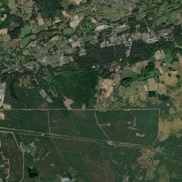Vue aérienne des environs de Aire Montfort-le-Gesnois, Les Sittelles
