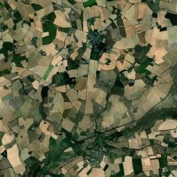 Vue aérienne des environs de L'Étang
