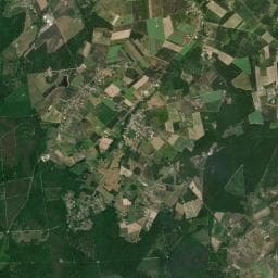 Vue aérienne des environs de Camping Parc de Nibelle