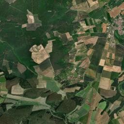 Vue aérienne des environs de Aire de camping-car à Châteauvillain