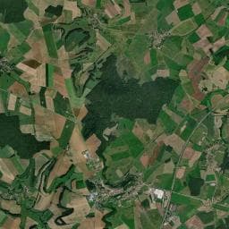 Vue aérienne des environs de Aire de camping-car à Rangecourt