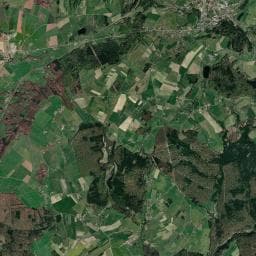 Vue aérienne des environs de Aire de camping-car à Xertigny (2)