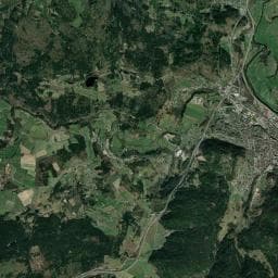 Vue aérienne des environs de Chalet de Puisieux