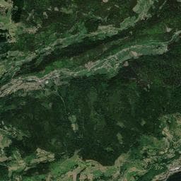 Vue aérienne des environs de Chalet de Battion