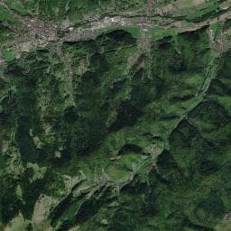 Vue aérienne des environs de Ferme-auberge du Christlesgut