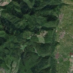 Vue aérienne des environs de Source de la Wolfsgrube