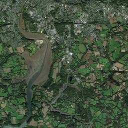 Vue aérienne des environs de Sunêlia l'Orangerie de Lanniron