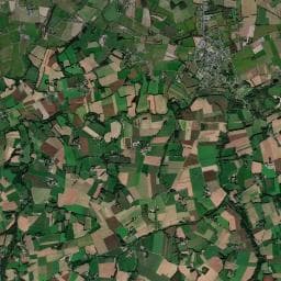 Vue aérienne des environs de Camping municipal de Réguiny