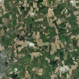 Vue aérienne des environs de Aire de camping-cars d’Availles sur Seiche