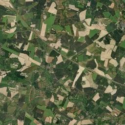 Vue aérienne des environs de AIRE DE SERVICE CAMPING-CARS