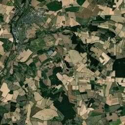 Vue aérienne des environs de Aire Park de Mondoubleau