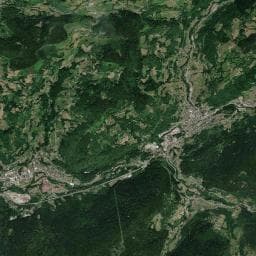 Vue aérienne des environs de La Chambre de Charlemagne