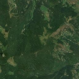 Vue aérienne des environs de Cabane du col du Lauchen