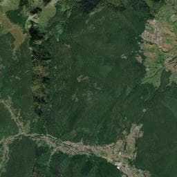 Vue aérienne des environs de Camping Le Vert Vallon