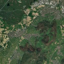 Vue aérienne des environs de Refuge/Abri — Geiswasser
