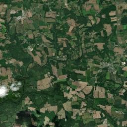 Vue aérienne des environs de Ty Nadan