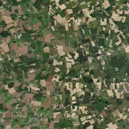 Vue aérienne des environs de Eco-camping des Buis