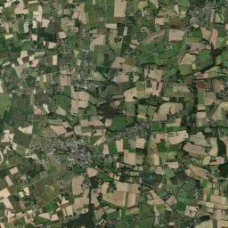 Vue aérienne des environs de Aire de camping-car à Guignen
