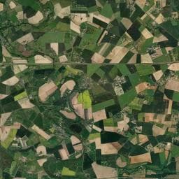 Vue aérienne des environs de Aire de stationnement Au Nid Douillet