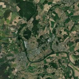 Vue aérienne des environs de Emplacement équipé Cap Evasion Loisirs