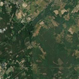 Vue aérienne des environs de Camping Les Térébinthes