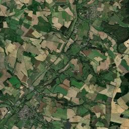 Vue aérienne des environs de Aire de services - Savigny-sur-Braye