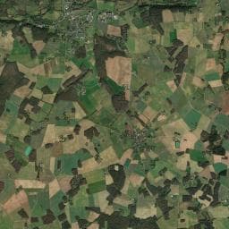 Vue aérienne des environs de Borne de vidange Château-Renard
