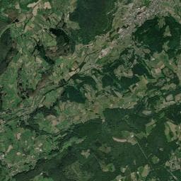 Vue aérienne des environs de Les chellos de Marie