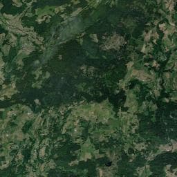 Vue aérienne des environs de Aire de Chapelle de Beauregard