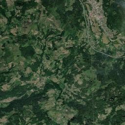 Vue aérienne des environs de Aire de camping-car de Rupt-sur-Moselle