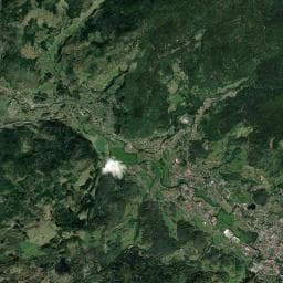 Vue aérienne des environs de Cabanne des Oiseaux