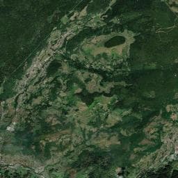 Vue aérienne des environs de Chalet du Vallon