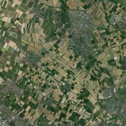 Vue aérienne des environs de Lindenhütte