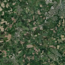 Vue aérienne des environs de Camping à Plonéour-Lanvern