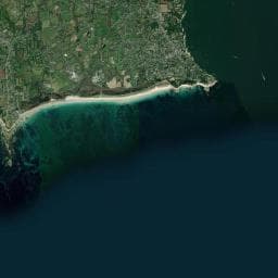 Vue aérienne des environs de Camping la Plage de Cleut-Rouz