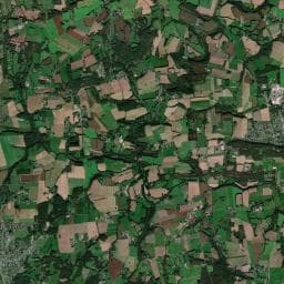 Vue aérienne des environs de Aire de camping-car à Locminé