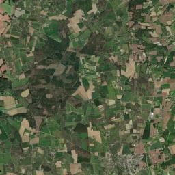Vue aérienne des environs de Camping du Bois-Vert