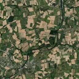 Vue aérienne des environs de Camping municipal Les Salorges