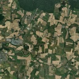 Vue aérienne des environs de Le Bois Feuillet