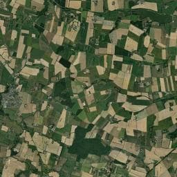 Vue aérienne des environs de Base de Loisirs de la Rincerie