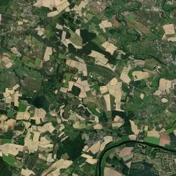 Vue aérienne des environs de Aire de camping-car à Souvigné-sur-Sarthe