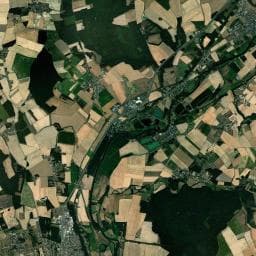 Vue aérienne des environs de Aire de bivouac