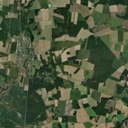 Vue aérienne des environs de Aire de camping-car à Nogent-sur-Vernisson