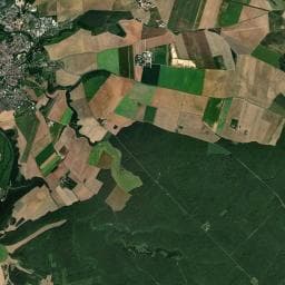 Vue aérienne des environs de Camping Municipal Louis Rigoly