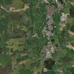 Vue aérienne des environs de PLACE BEL'AIR A LANGRES