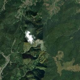 Vue aérienne des environs de Ferme-auberge Gsang
