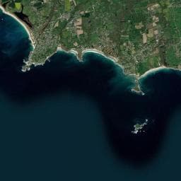 Vue aérienne des environs de Les 2 Fontaines