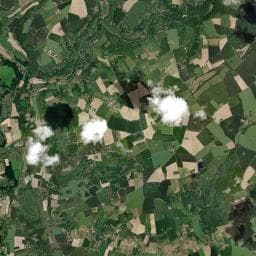 Vue aérienne des environs de Camping municipal de l'Etangsort